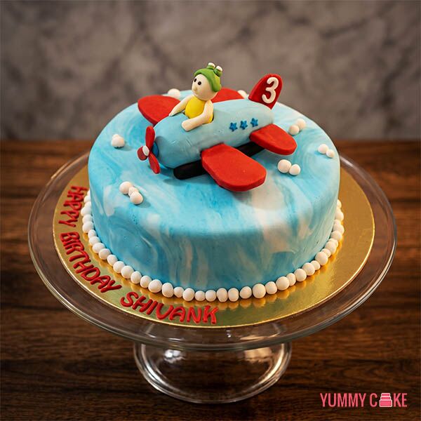 Fighter Jet Birthday Cake