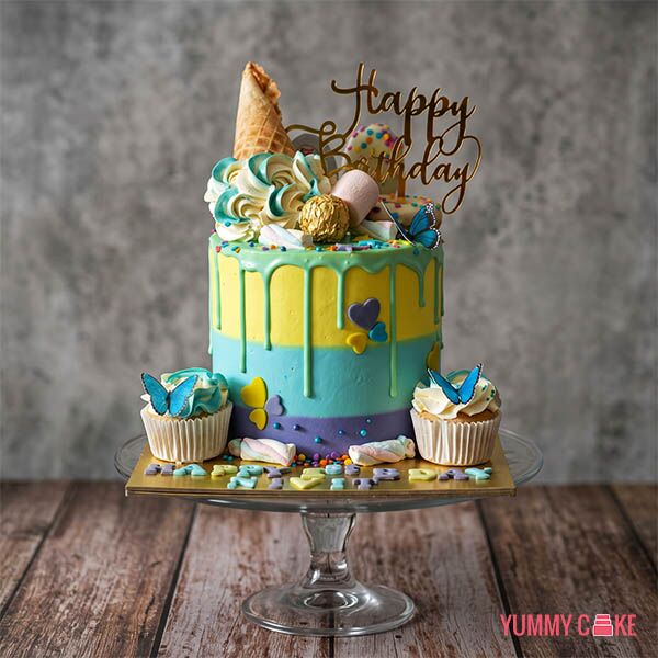 Candy Land Theme Cake