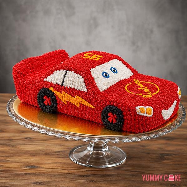 Car Theme Birthday Cake