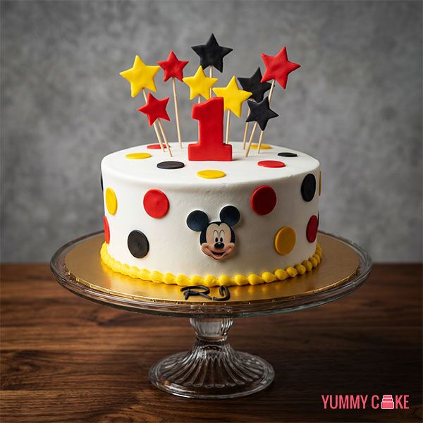 Stars Mickey Mouse Cake