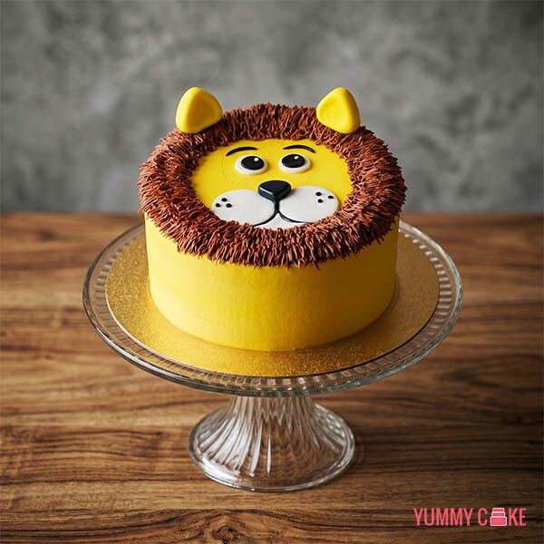 Lion King Theme Birthday Cake