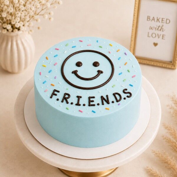 friends cake for friendship day