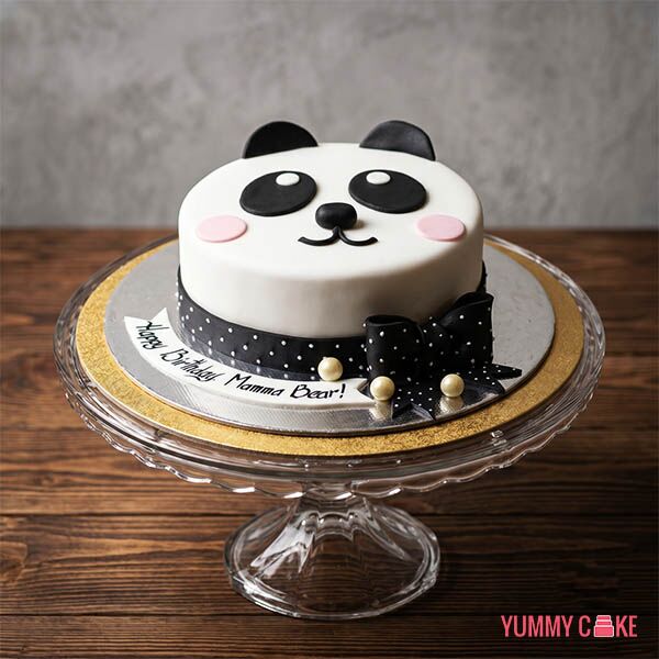 Fondant Panda Cake
