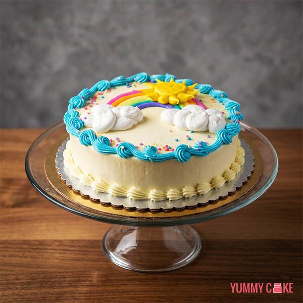 Sunshine Rainbow Cake