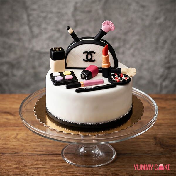 Chanel Makeup Kit Cake