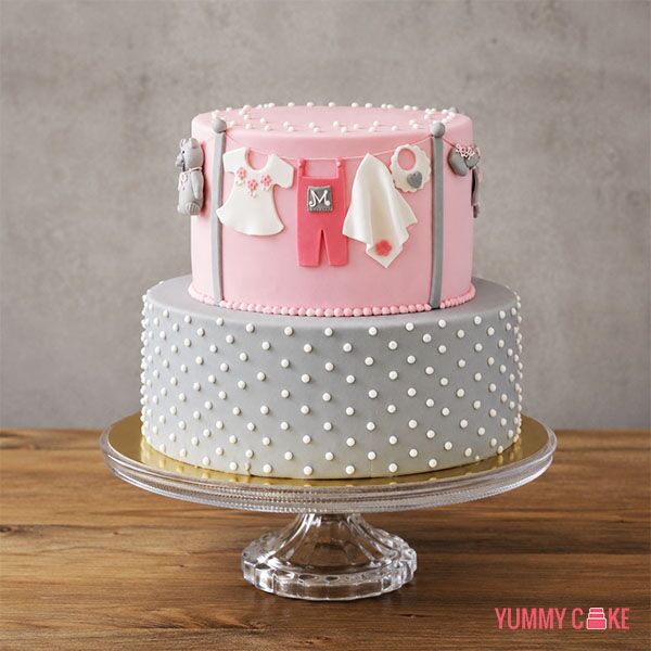 New Born Baby Welcome Cake
