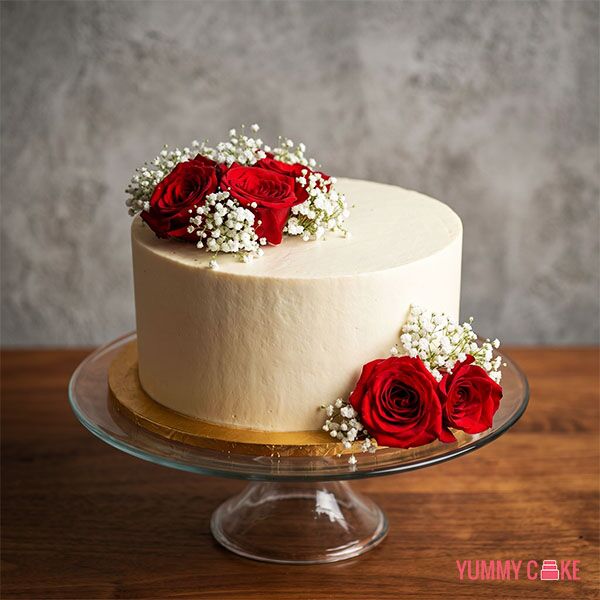 Real Flower Cake