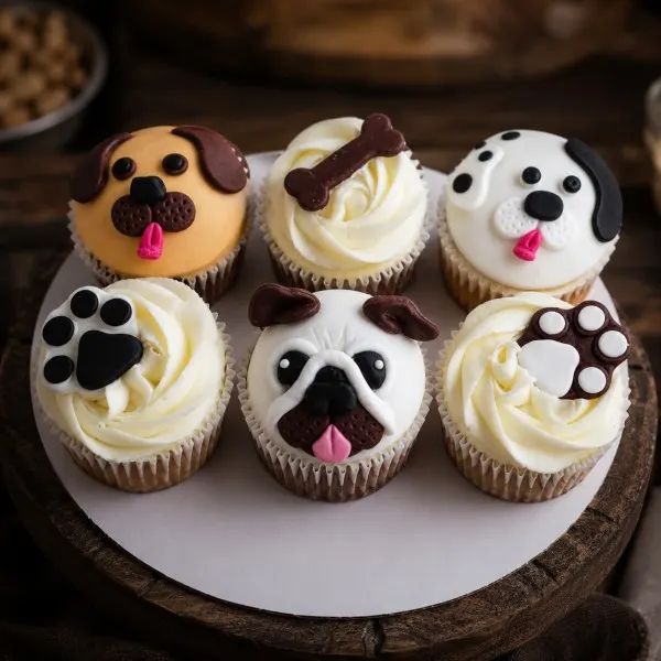 paw friendly cupcakes