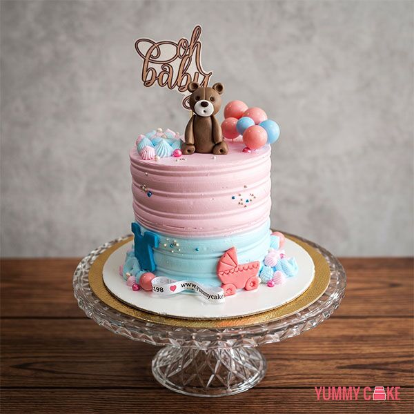 Oh Baby Theme Cake
