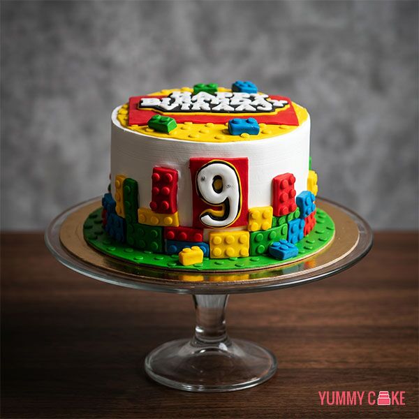 Lego Theme Cake