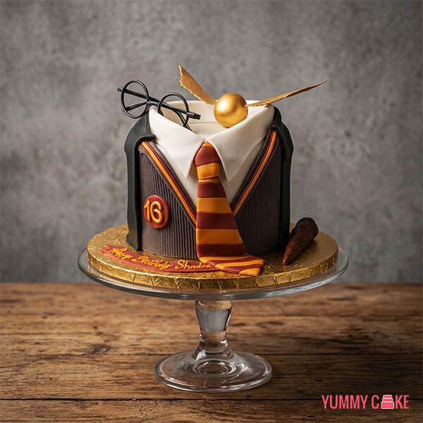 Harry Potter Uniform Theme Cake