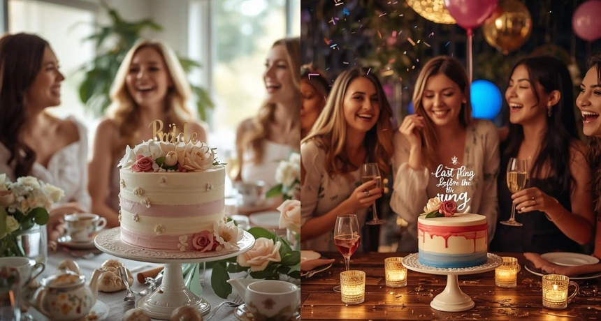 Bridal Shower vs. Bachelorette Party: What’s the Difference and Which Cake to Choose?