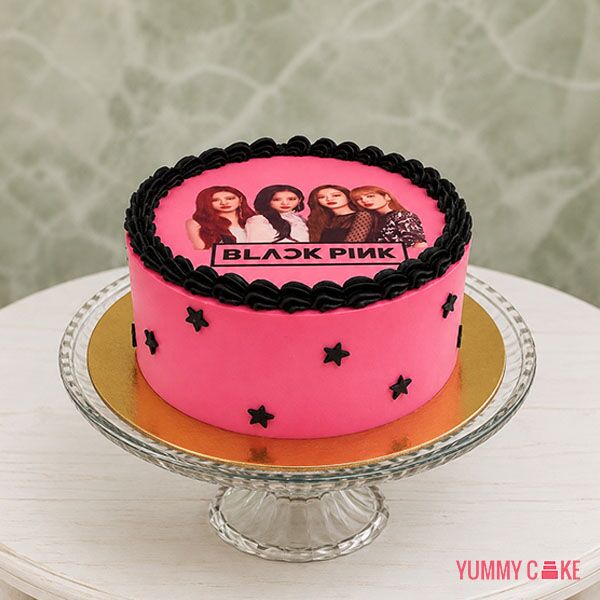 Blackpink Photo Star Cake