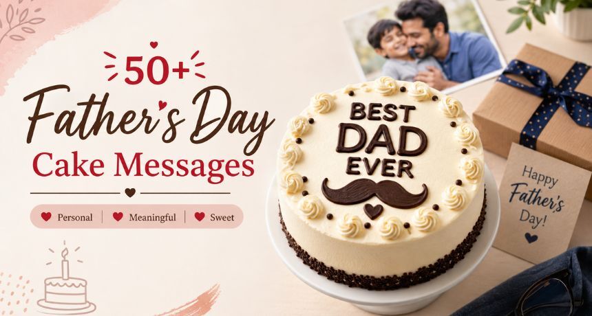 50+ Father’s Day Cake Messages That Feel Personal, Meaningful & Sweet