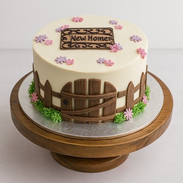 beautiful housewarming cake