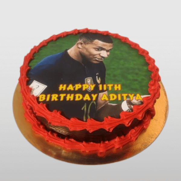 chocolate truffle photo cake