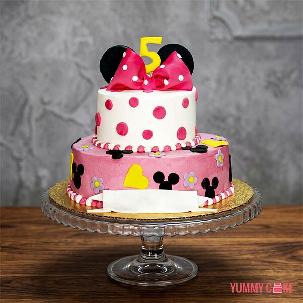 2 Tier Birthday Cake