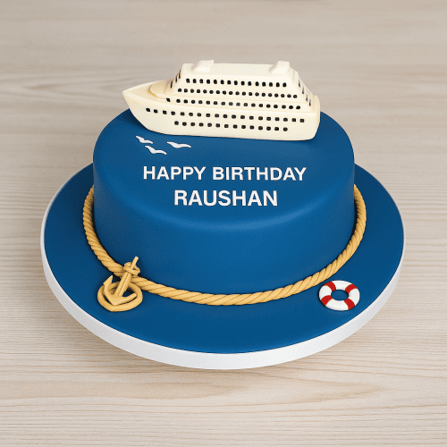 Luxury Ship Cake