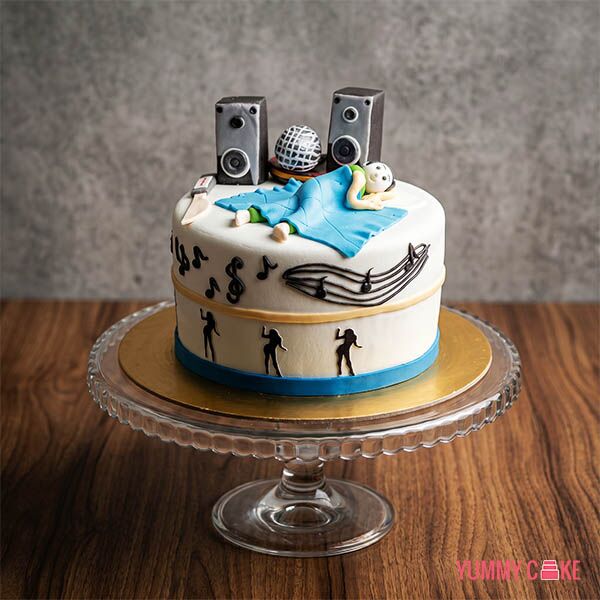 Music Lover Fondant Cake