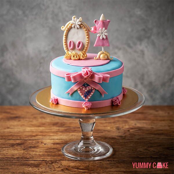 Princess Dress Up Delight Cake
