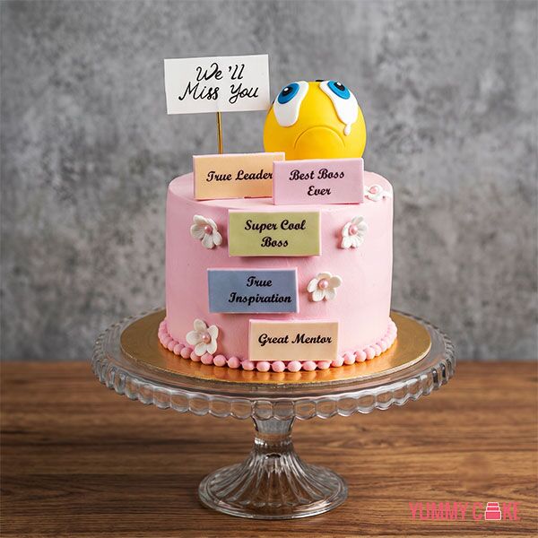 Farewell Cake for Boss
