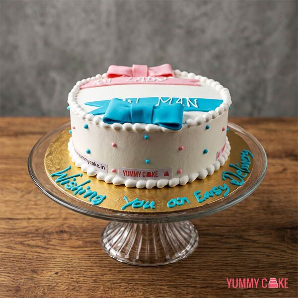 Cake for Twins Boy and Girl