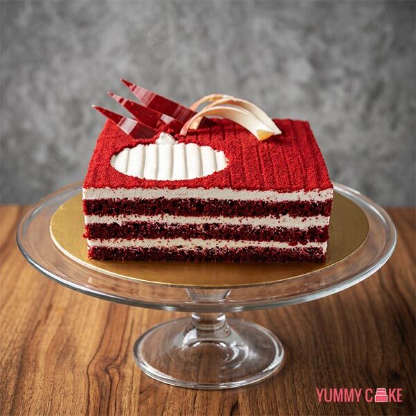 Red Velvet Square Cake