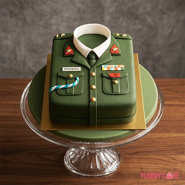 Army Uniform Cake