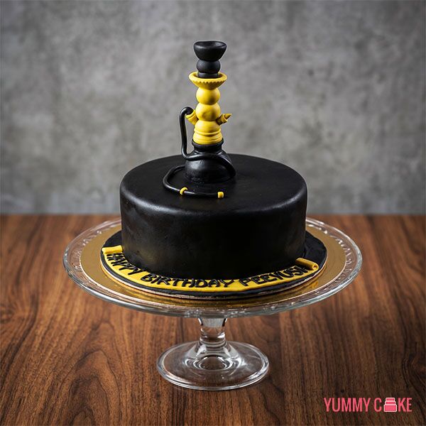 Hookah Birthday Cake