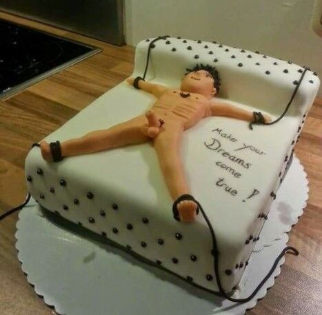 dream come true bachelor cake