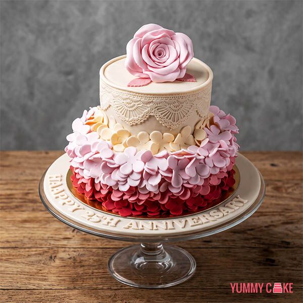 Beautiful Floral Cake