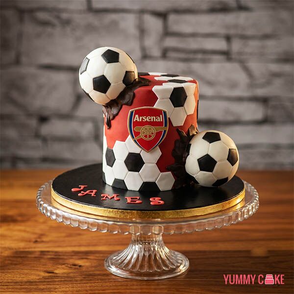 Customized Football Cake