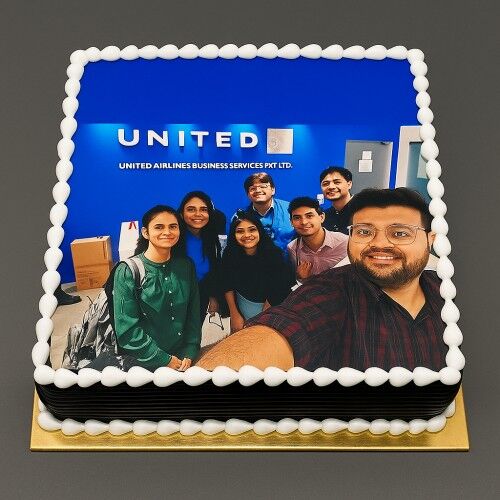 Photo Print Cake
