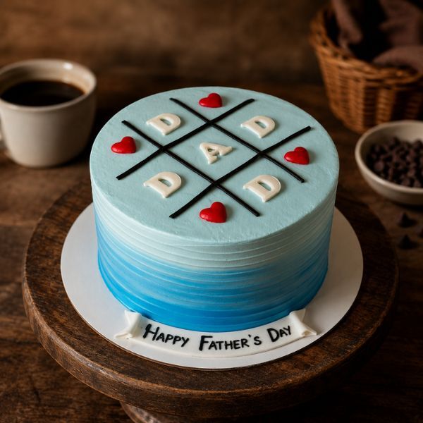happy fathers day dad cake