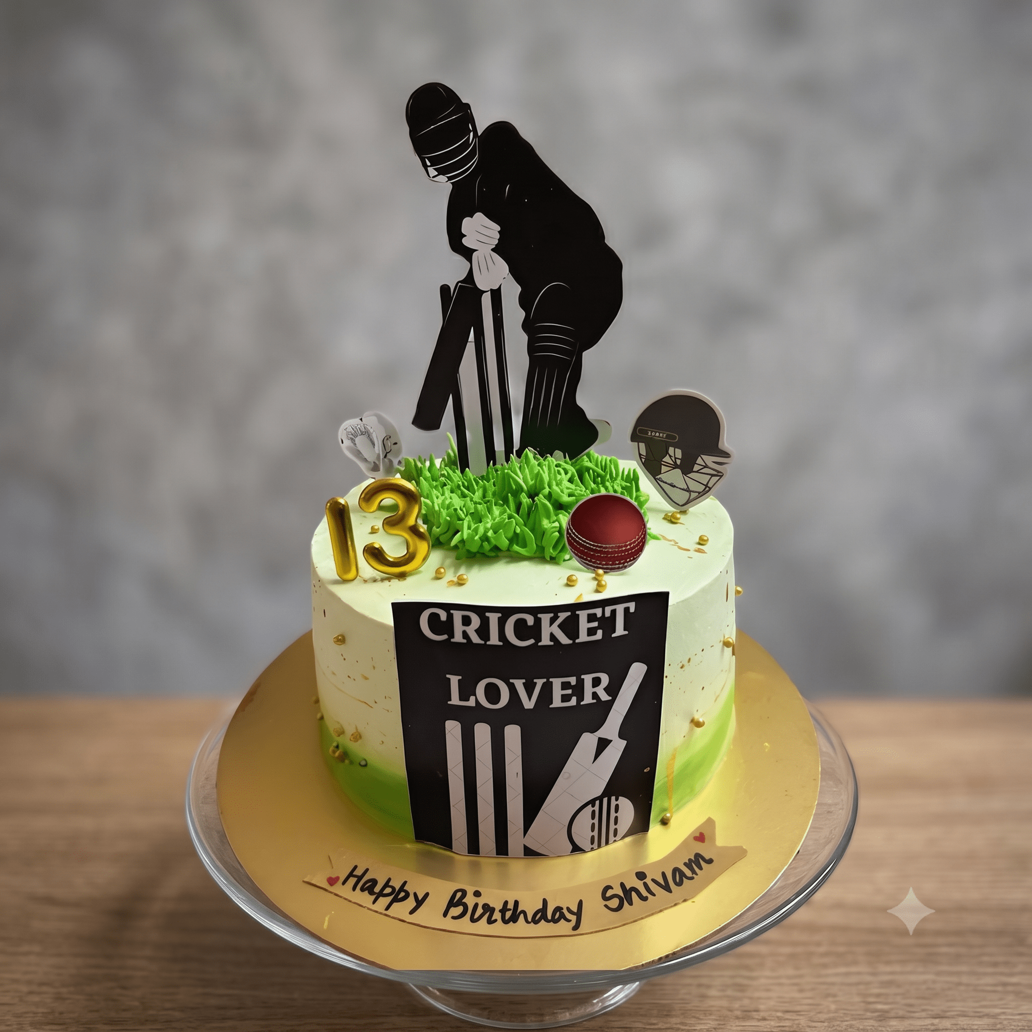 Unique Cricket Theme Cake