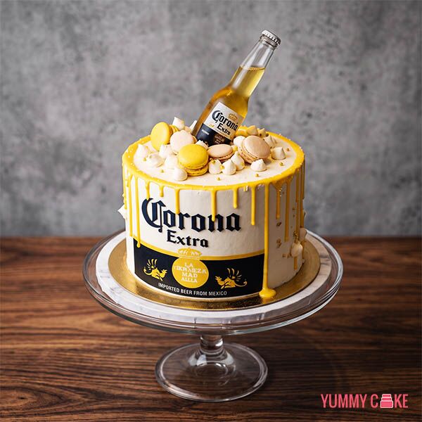 Corona Beer Birthday Cake