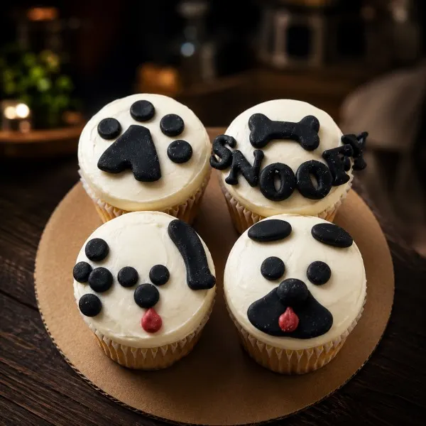 cute puppy cupcakes
