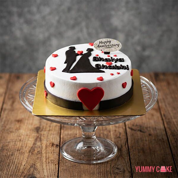 Bhaiya Bhabhi Anniversary Cake