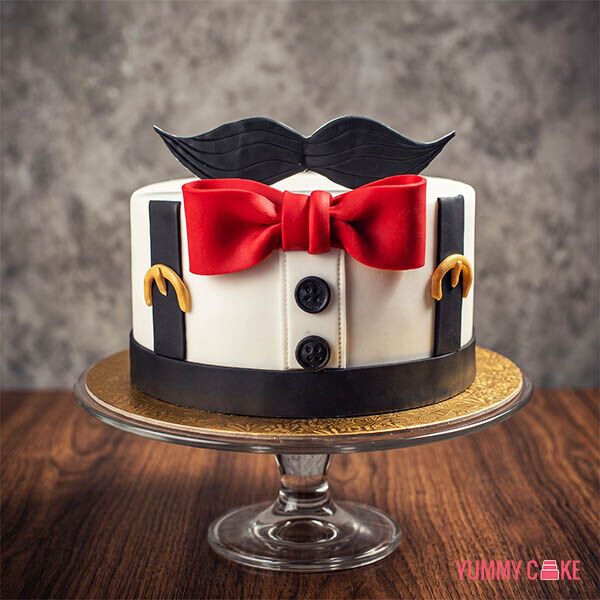 Gentleman Designer Cake
