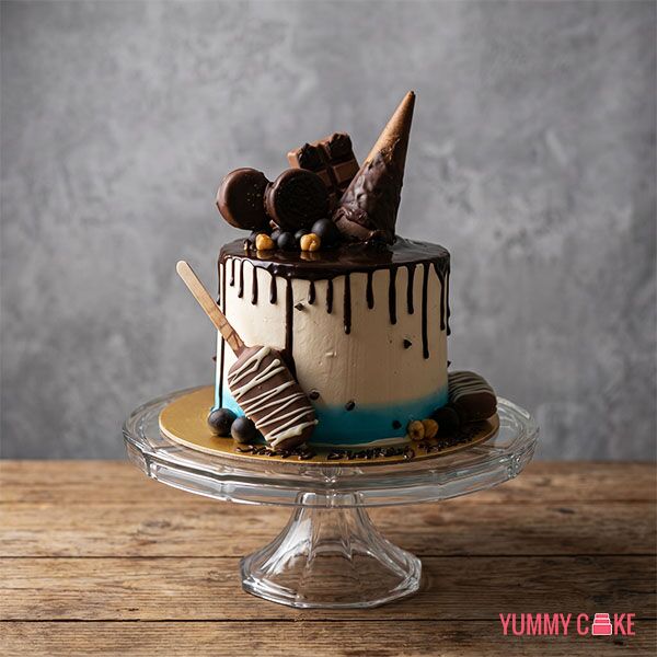 Choco Delight Ice Cream Cake