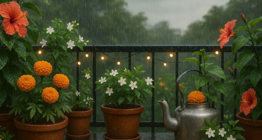 Monsoon-Friendly Plants to Brighten the Rainy Season