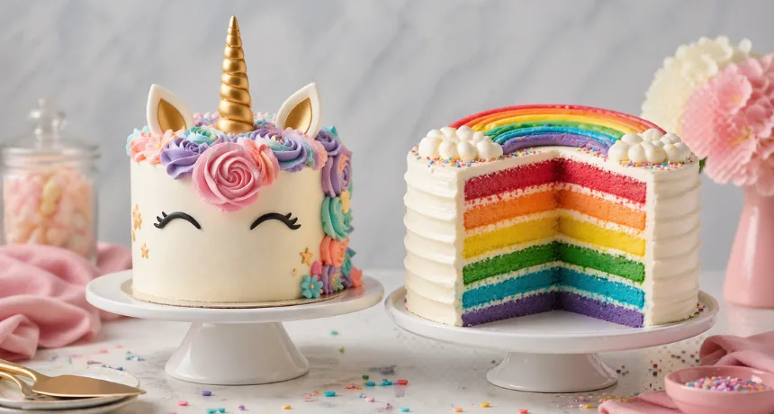 Unicorn Cake vs. Rainbow Cake —Which Is Better for a Girl’s Birthday?