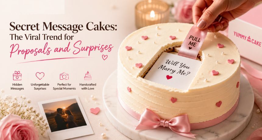 Secret Message Cakes: The Viral Trend for Proposals and Surprises