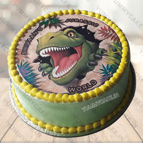 Dinosaur cake