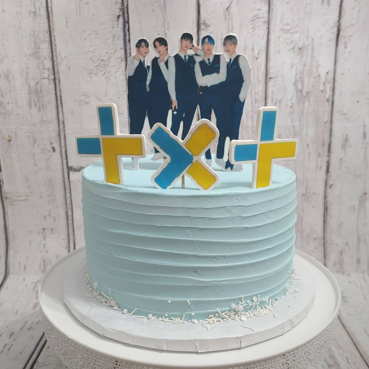 bts theme birthday cake