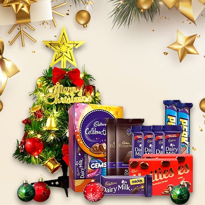 Christmas Chocolate Celebration Hamper