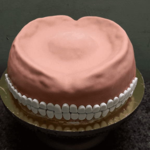 denture cake