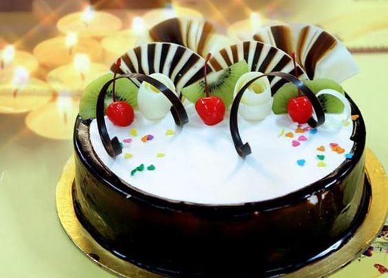 Fruit Birthday Cake