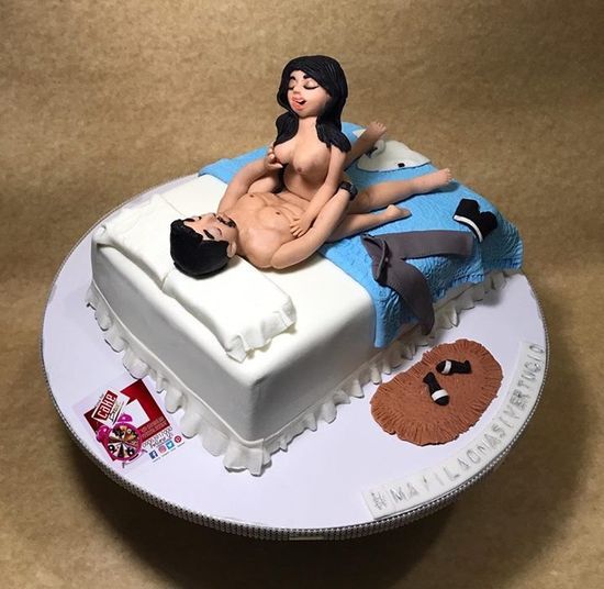 first night cake gor groom