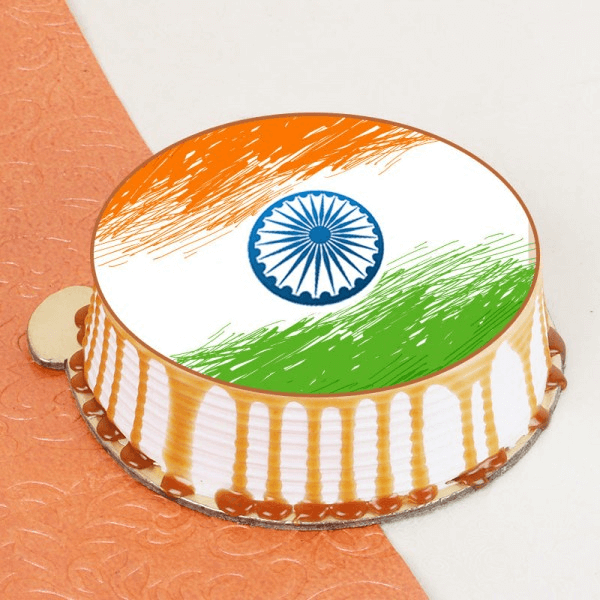 freedom photo cake
